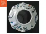 Malet porcelæns vase (str. 13 cm) - 4