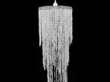 Krystalvedhæng lysekrone 26 x 70 cm