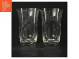 Gravérede glas (str. Ø 9 cm. længde, 12 cm) - 2