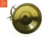 Vintage messing teak træ sol ur (str. 16 x, 8 cm) - 4