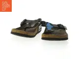 Birkenstock Sorte sandaler med strop og korksål (str. 41 ) - 3