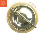 Antik engelsk kiksespand med forsølvet låg (str. 14 cm) - 4