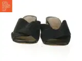 Kvinde sort sandaler med hæl (str. Længde, 25 cm) - 4