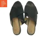 Kvinde sort sandaler med hæl (str. Længde, 25 cm) - 5