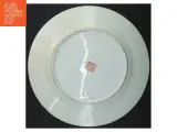 Kinesisk porcelænstallerken med dekorativt mønster (str. 26 cm) - 4