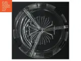 Antikt Tredelt Glas Serveringsfad - 2