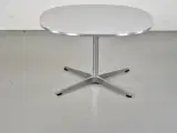 Fritz hansen cafébord i lysegrå med metal kant, lav - 3