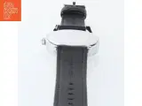 Sort læderarmbåndsur - 2