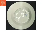 Hjertegræs Porcelænstallerken med blomstermotiv fra Royal Copenhagen (str. 21,5 cm) - 4