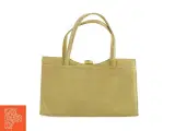 Vintage Håndtaske I flødefarvet læder fra Bon Göut - 2