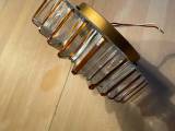 Loftlamper i massivt glas