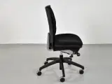 Efg kontorstol med sort polster - 4