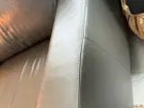BYD! Velholdt BoConcept lædersofa – inkl. puf - 3