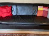 Lædersofa 3 personer