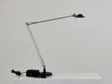 Luceplan bordlampe i grå med grøn glasskærm - 3