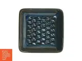 Retro blå keramik askebæger - Søholm (str. 12 x 12 x 3 cm) - 3