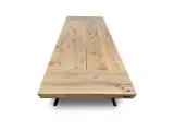 Plankebord eg med 2x tillægsplader 270 x 100 cm / 370 cm(2+2) - 3