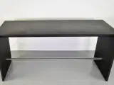 Højbord/ståbord fra zeta furniture i sort linoleum - 4