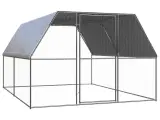 Hønsegård 3x4x2 m galvaniseret stål