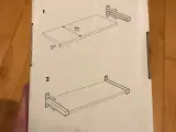 Hylde og hyldeknægte, IKEA. UBRUGT !!