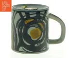 Keramikkrus med kunst fra Royal Copenhagen (str. 11,5 x 10 cm) - 3