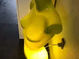 Stander Lampe kvinde figur 
