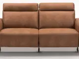 Hjort knudsen Assens sofa cognac stof
