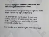 Gavekort til Kims Køreskole