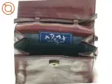 Vintage Læder Skulder Crossbody taske fra Adax (str. 20 x 18 cm) - 3