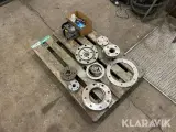 Blandet lot flanger, mellemstykker og diverse andet - 3