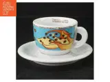 Kaffekop og underkop sæt fra D’Anc&#224;r (str. Ø 14,5. h. 6 cm ø. 8,5 cm) - 2
