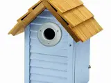 Redekasse / Fuglehus “Beach Hut” i Blå.  FSC-cert. - 2