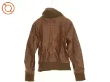 Læder look Pilot jakke (str. 140 cm) - 2