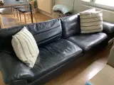 Lædersofa 3 prs