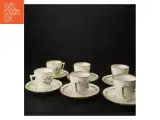 Kaffekopper med underkopper fra Royal Copenhagen - 2