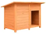 Hundebur 120x77x86 cm massivt fyrre- og grantræ
