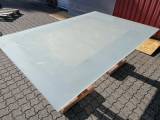 Glasplade BxL 126x191 cm. til F.eks. Bordplade