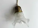 Antik pendel, matteret glas - 3