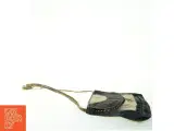 Pelsbetrukket skuldertaske med broderi (str. 24,5x29 cm) - 4