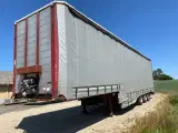Gardintrailer med rampe