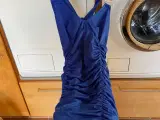 Flot blå kjole str xs