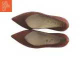 Brun pumps i ruskind fra Unisa (str. 38 ) - 5
