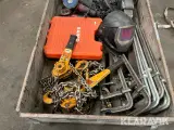 Blandet lot smedeværktøj og udstyr. - 3