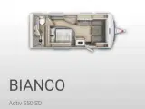 Fendt bianco aktiv 550 SD campingvogn  - 3