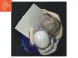 Porcelænsfigur af børn der læser fra B&G (str. H. 10,5 cm) - 3