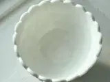 Opalineglas, skål på 4 fødder - 4
