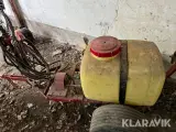 Strøjte Hardi 120 liters tank med 12 v pumpe - 4