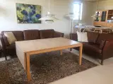 Læder sofagruppe