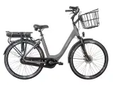 Lindebjerg 28'' Elcykel Shopper Deluxe - Stone Grey