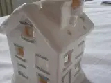 Julepynt - Hus med Julemand på Taget